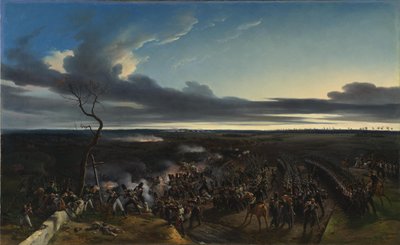 Battle of Monmirail in France, 11 February 1814 by Emile Jean Horace Vernet